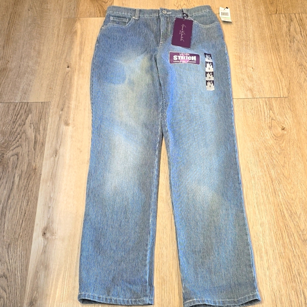 NWT Gloria Vanderli Amanda Missy Jeans Classic FIT Sz 8